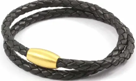 Læderarmbånd design “Marjoe”