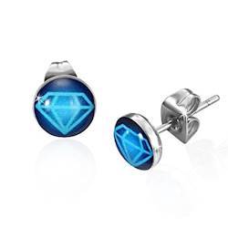 Ørering “Blue Diamond”