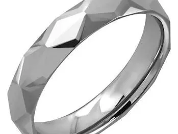 Tungsten ring “Cut” 5mm