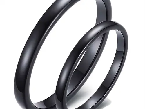 Tungsten forlovelsesring “Black”