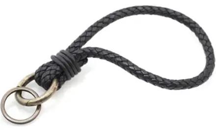 Keyhanger i kraftig læder 21cm