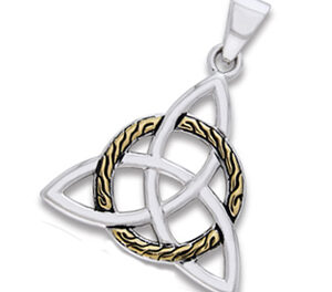 Vedhæng med Triquetra – Treenighedssymbolet – u/kæde