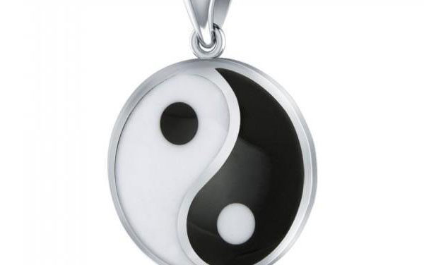Yin Yang vedhæng – u/kæde