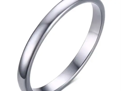 Tynd tungstenring