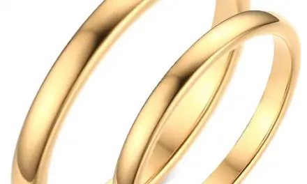 Tungsten forlovelsesring “Golden”