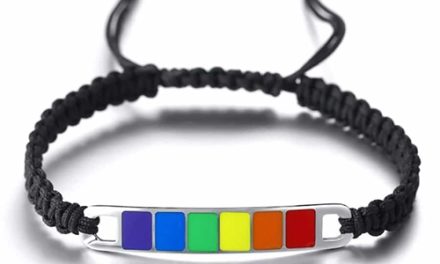 Brace flettet armbånd LGBT+