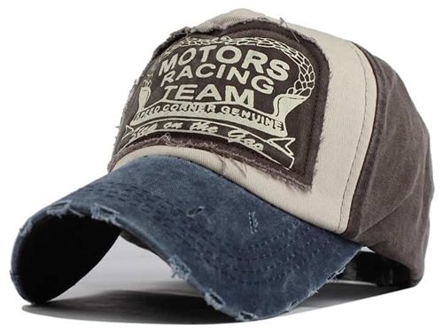 Blue/Grey Racing team cap