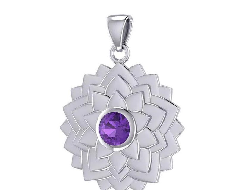 Chakra vedhæng 7 Chakra – Sahasrara – Kronechakraet – u/kæde