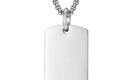 Dog Tags i blank ædelstål